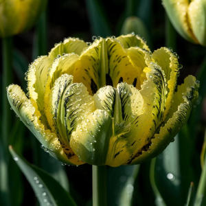 Тюльпан Стар Даст купить по цене от 229р. в интернет-магазине «Посадика» с доставкой почтой в в Россошье и по всей России – [изображение №1].