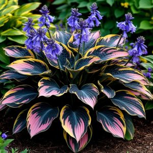 Хоста Пайн Эхо купить по цене от 699р. в интернет-магазине «Посадика» с доставкой почтой в в Россошье и по всей России – [изображение №1].